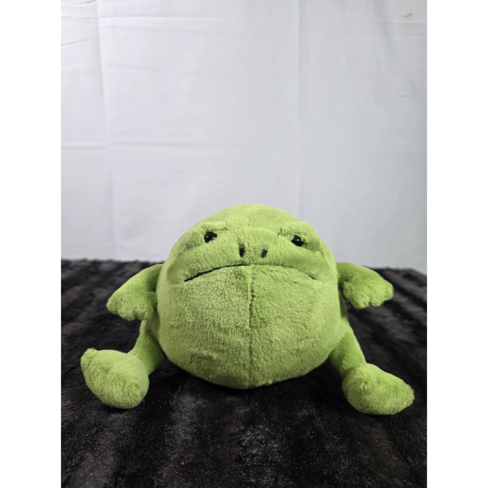 Jellycat Ricky Rain Frog Green Plush Stuffed Animal Toy RR3F New with Tags